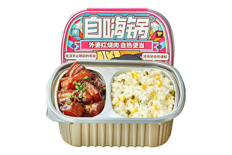 ZIHAIGUO GRANDMA RED BURN PORK SELF HEATING BENTO 424G